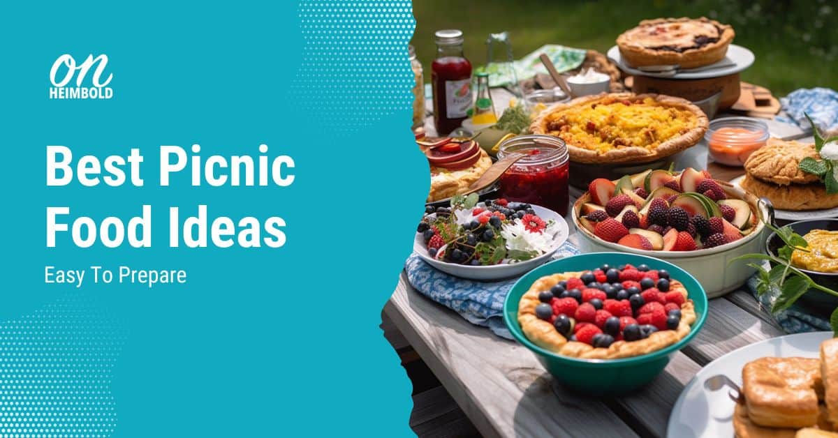 Title image Best-Picnic-Food-Ideas-Easy-To-Prepare-with-Picnic-Potluck-Table