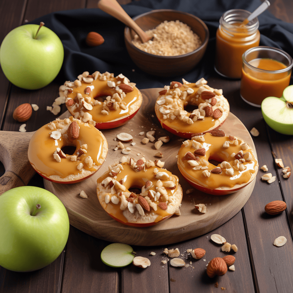 Picnic food ideas: Apple doughnuts